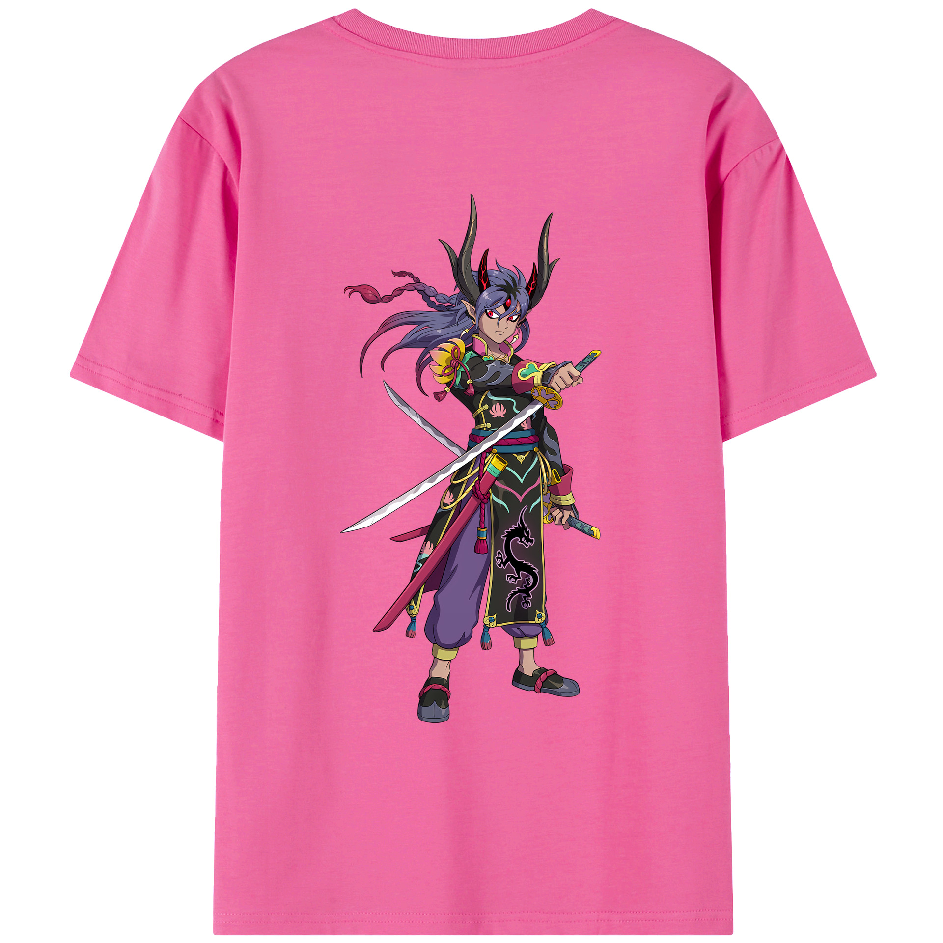 （画像用） 妖怪ウォッチ Yo-kai Watch レディース半袖Tシャツ(バックプリント)